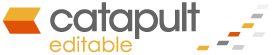 Catapult editable logo